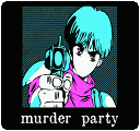 Murder Party gun wallpaper.